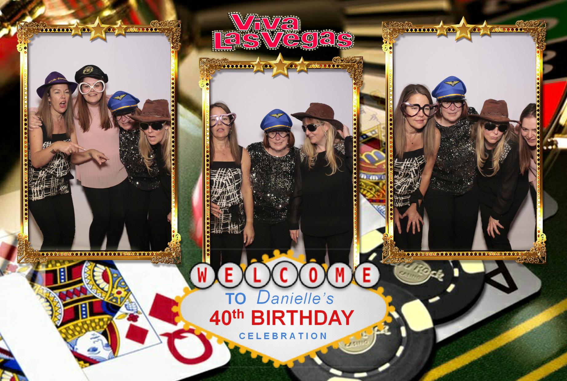 Danielle’s 40th birthday | View more photos from the event at gallery.myphotoboothexperience.co.uk/u/MyPhotoBoothExperienceLtd/Danielle’s-40th-birthday